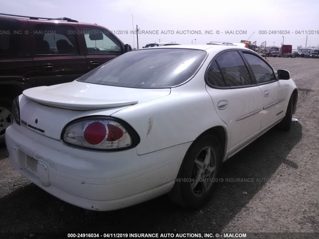 1G2WK52J81F167054 - 2001 PONTIAC GRAND PRIX SE WHITE photo 4