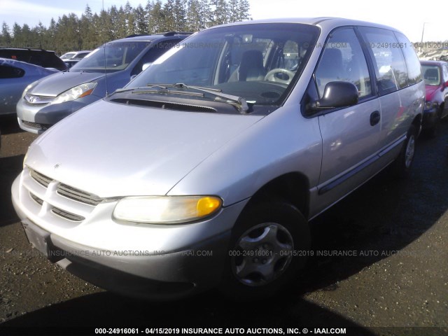 2B4FP25B4YR605908 - 2000 DODGE CARAVAN SILVER photo 2