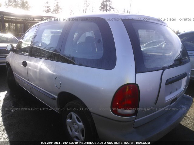 2B4FP25B4YR605908 - 2000 DODGE CARAVAN SILVER photo 3