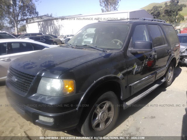 1FMFU19506LA46059 - 2006 FORD EXPEDITION LIMITED BLACK photo 2