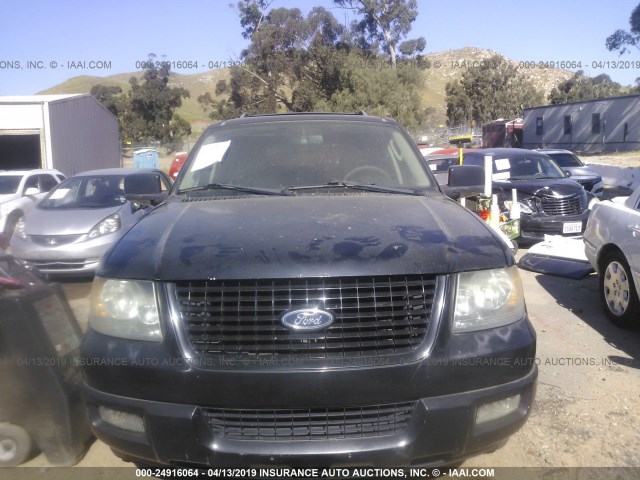 1FMFU19506LA46059 - 2006 FORD EXPEDITION LIMITED BLACK photo 6