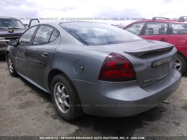 2G2WP552481131479 - 2008 PONTIAC GRAND PRIX 灰色 照片 3