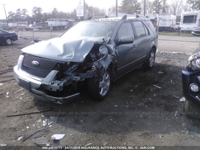 1FMDK03117GA17564 - 2007 FORD FREESTYLE LIMITED GREEN photo 2