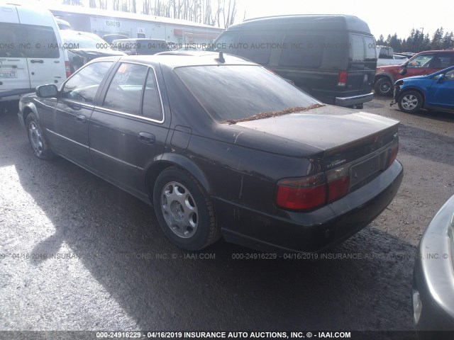 1G6KS54Y82U236779 - 2002 CADILLAC SEVILLE SLS GRAY photo 3