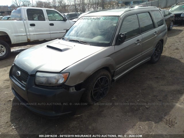 JF1SG69606H710157 - 2006 SUBARU FORESTER 2.5XT GRAY photo 2