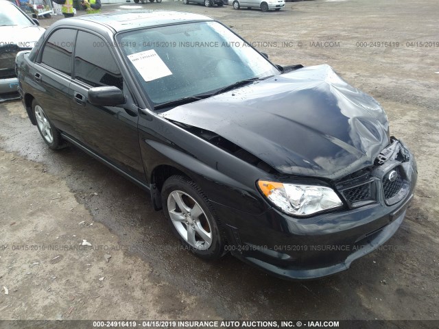 JF1GD61667H524229 - 2007 SUBARU IMPREZA 2.5I BLACK photo 1