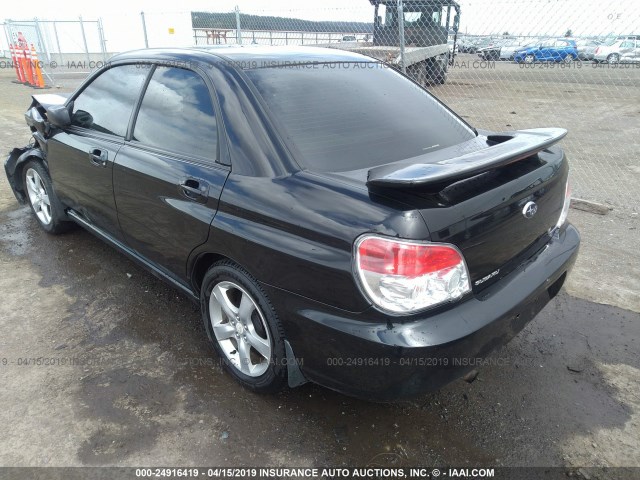 JF1GD61667H524229 - 2007 SUBARU IMPREZA 2.5I BLACK photo 3