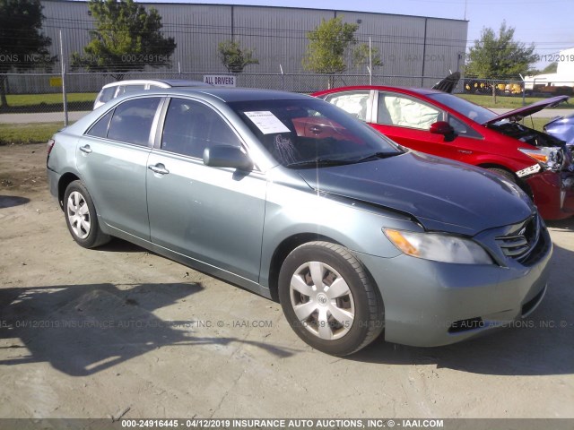 4T1BE46K29U864110 - 2009 TOYOTA CAMRY SE/LE/XLE Light Blue photo 1