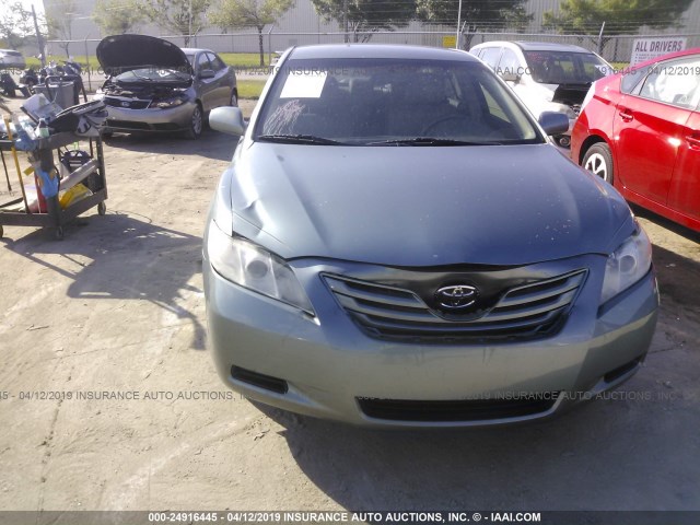 4T1BE46K29U864110 - 2009 TOYOTA CAMRY SE/LE/XLE Light Blue photo 6