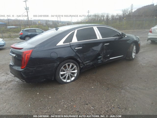 2G61R5S36D9166729 - 2013 CADILLAC XTS LUXURY COLLECTION Dark Blue photo 4