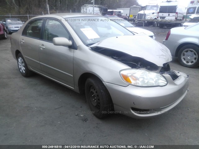 2T1BR32E76C586249 - 2006 TOYOTA COROLLA CE/LE/S GOLD photo 1