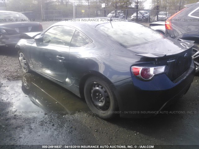 JF1ZCAC18D2611385 - 2013 SUBARU BRZ 2.0 LIMITED GRAY photo 3