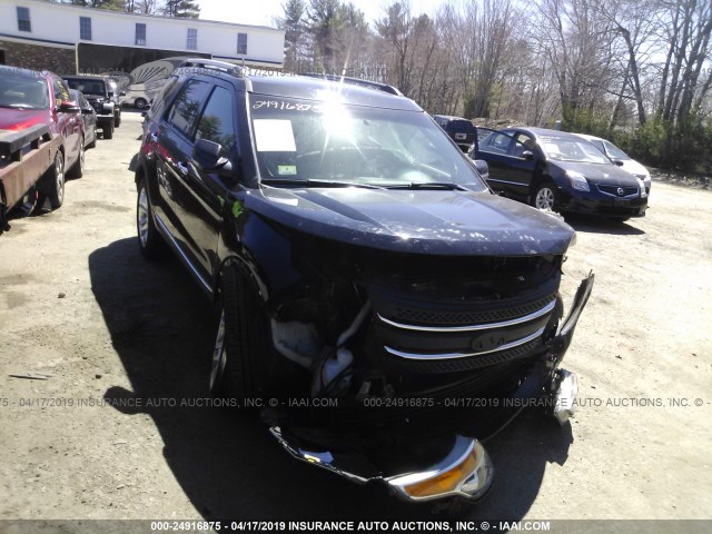 1FMHK8F84CGA54062 - 2012 FORD EXPLORER LIMITED BLACK photo 1