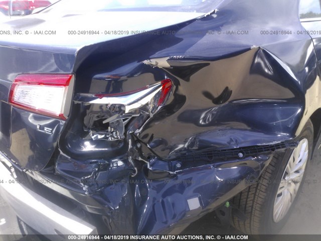 4T4BF1FK7ER393969 - 2014 TOYOTA CAMRY L/SE/LE/XLE 深蓝色 照片 6
