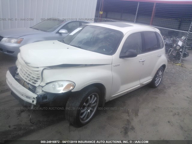 3C8FY78G74T225455 - 2004 CHRYSLER PT CRUISER GT CREAM photo 2