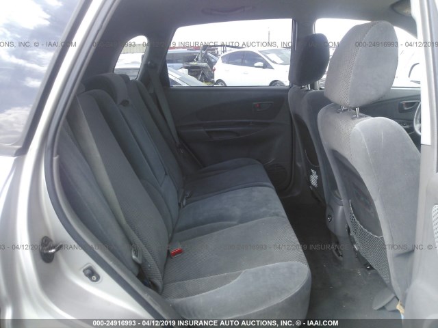 KM8JN12D56U352404 - 2006 HYUNDAI TUCSON GLS/LIMITED 银色 照片 8