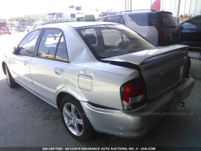 JM1BJ225331216854 - 2003 MAZDA PROTEGE DX/LX/ES SILVER photo 3