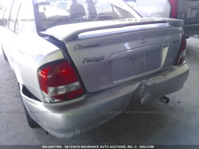 JM1BJ225331216854 - 2003 MAZDA PROTEGE DX/LX/ES SILVER photo 6