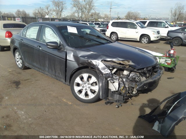 1HGCP2F84AA124352 - 2010 HONDA ACCORD EXL GRAY photo 1