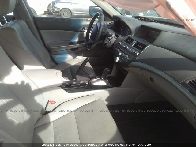 1HGCP2F84AA124352 - 2010 HONDA ACCORD EXL GRAY photo 5