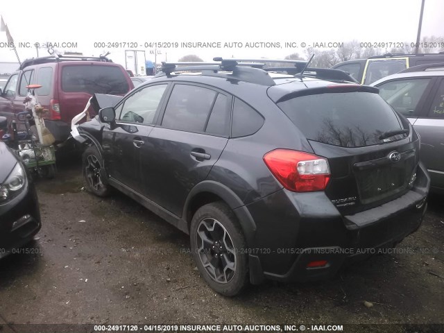 JF2GPAVC8D2857116 - 2013 SUBARU XV CROSSTREK 2.0 PREMIUM GRAY photo 3