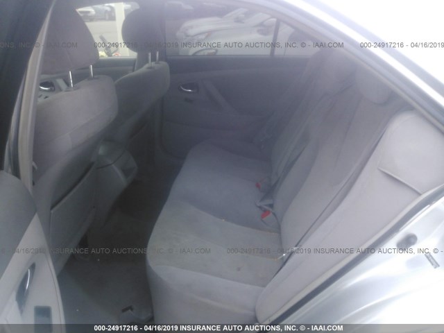 4T1BE46K87U609779 - 2007 TOYOTA CAMRY NEW GENERAT CE/LE/XLE/SE SILVER photo 8