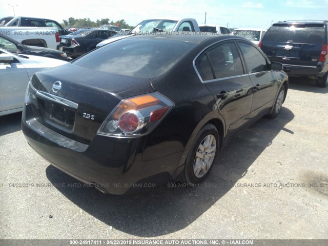 1N4AL21E69N410440 - 2009 NISSAN ALTIMA 2.5/2.5S BLACK photo 4