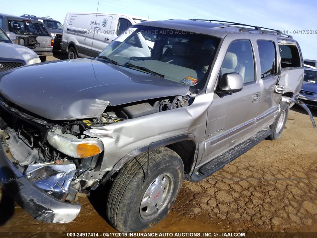 1GKFK16T41J313970 - 2001 GMC YUKON XL K1500 TAN photo 6