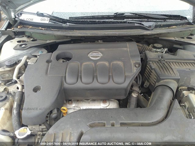 1N4AL21E27N487318 - 2007 NISSAN ALTIMA 2.5/2.5S SILVER photo 10