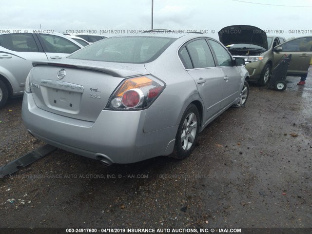 1N4AL21E27N487318 - 2007 NISSAN ALTIMA 2.5/2.5S SILVER photo 4