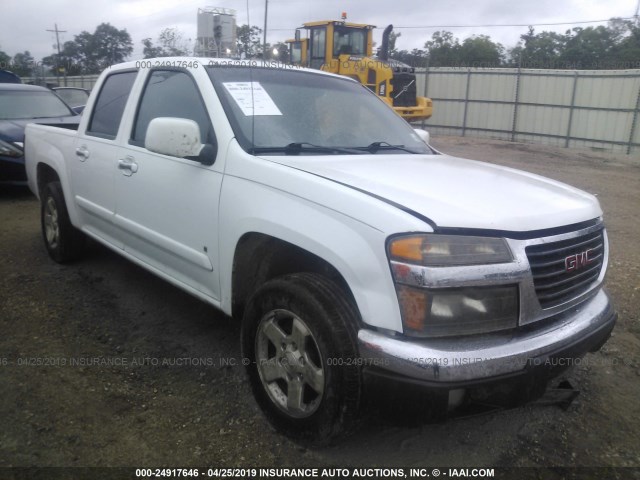 1GTCS13E998153866 - 2009 GMC CANYON WHITE photo 1