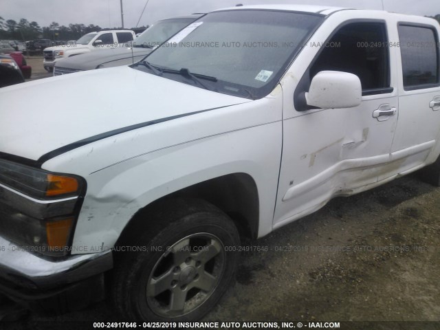 1GTCS13E998153866 - 2009 GMC CANYON WHITE photo 6