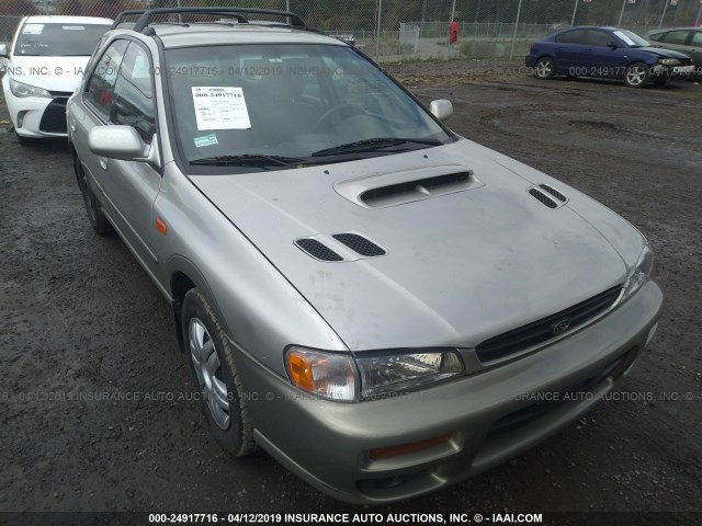 JF1GF48541H803584 - 2001 SUBARU IMPREZA OUTBACK SPORT SILVER photo 1