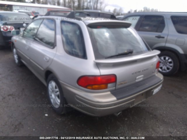 JF1GF48541H803584 - 2001 SUBARU IMPREZA OUTBACK SPORT SILVER photo 3