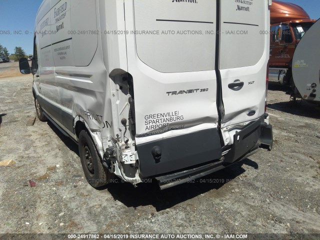 1FBZX2CM7HKA08923 - 2017 FORD TRANSIT T-350 WHITE photo 6