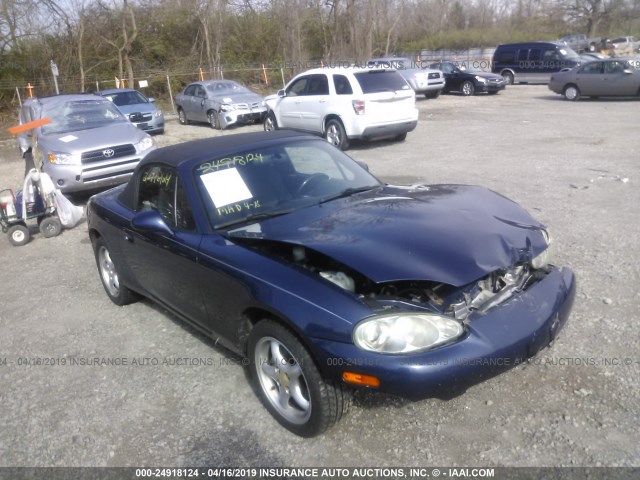 JM1NB353810215762 - 2001 MAZDA MX-5 MIATA LS BLUE photo 1