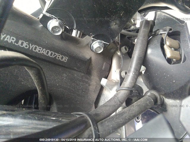 JYARJ06Y08A007808 - 2008 YAMAHA YZFR6 S BLUE photo 10