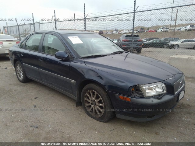 YV1TS94D6Y1091171 - 2000 VOLVO S80 BLUE photo 1