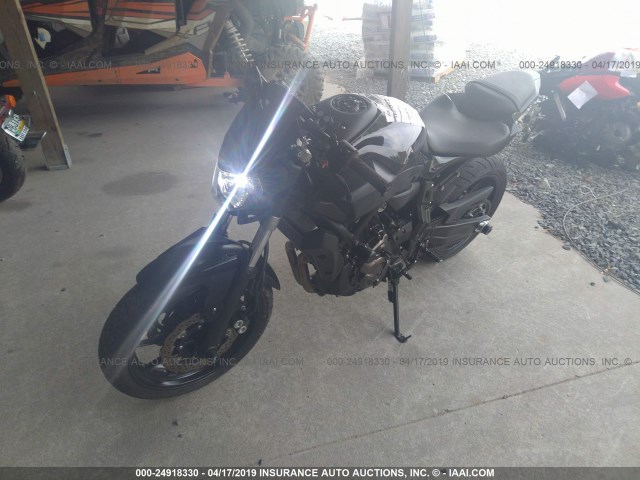 JYARM06E9GA005289 - 2016 YAMAHA FZ07 BLACK photo 2