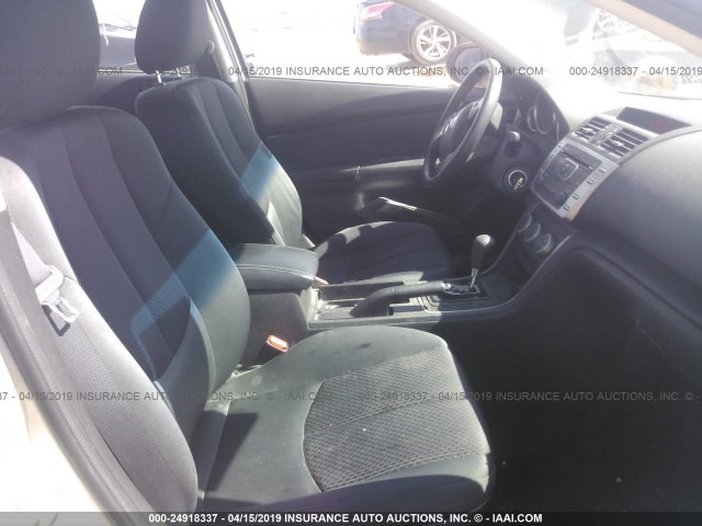 1YVHZ8BH5D5M14159 - 2013 MAZDA 6 SPORT SILVER photo 5