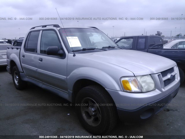 1FMZU67K64UC12045 - 2004 FORD EXPLORER SPORT TR  SILVER photo 1