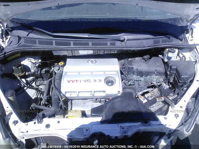 5TDZA23CX5S380118 - 2005 TOYOTA SIENNA CE/LE WHITE photo 10