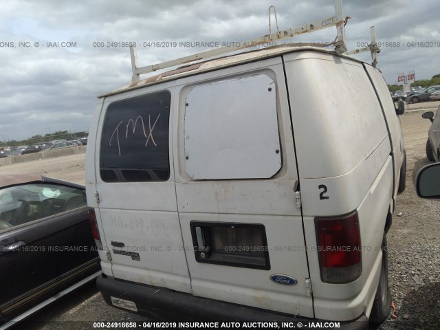 1FTEE1424VHA72725 - 1997 FORD ECONOLINE E150 VAN WHITE photo 4