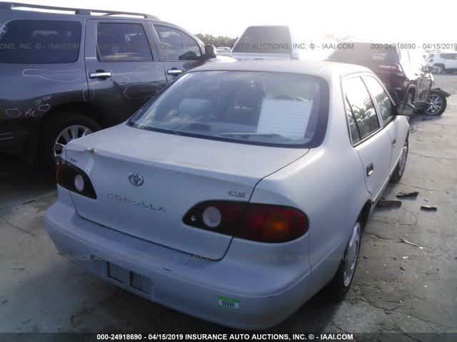 2T1BR12E82C541898 - 2002 TOYOTA COROLLA CE/LE/S GRAY photo 4