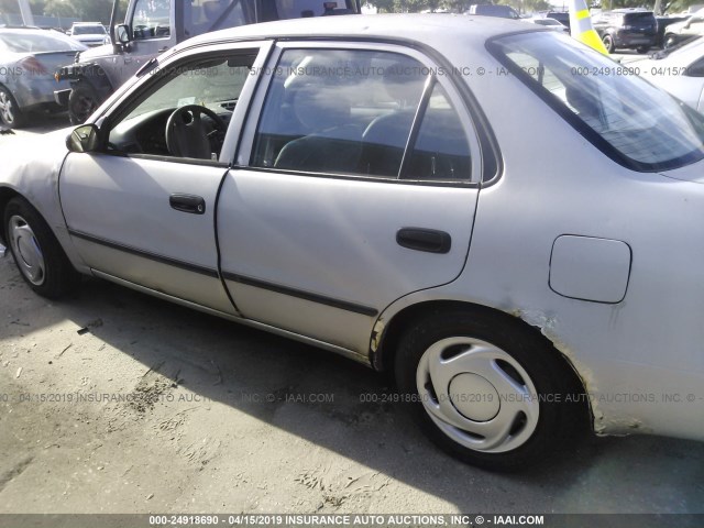 2T1BR12E82C541898 - 2002 TOYOTA COROLLA CE/LE/S GRAY photo 6