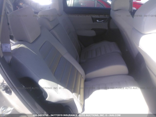 2HKRW2H5XJH693438 - 2018 HONDA CR-V EX TAN photo 8