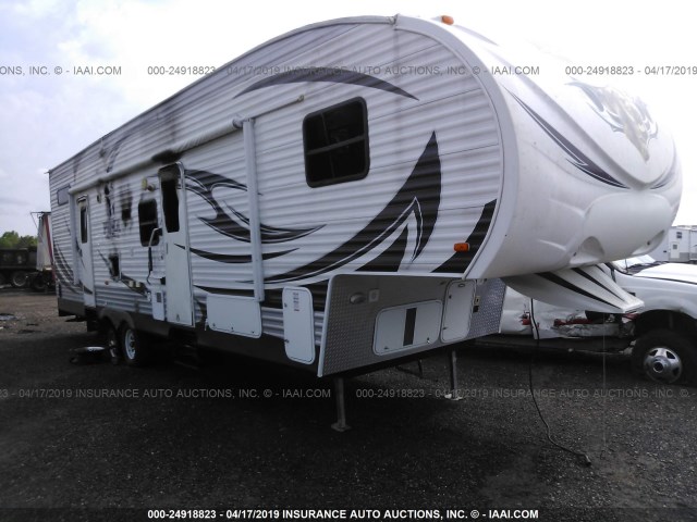 4X4FPTL21DP042379 - 2013 PALOMINO 5TH WHEEL  WHITE photo 1