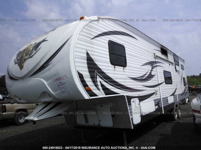 4X4FPTL21DP042379 - 2013 PALOMINO 5TH WHEEL  WHITE photo 2