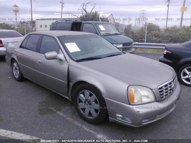 1G6KF57933U291053 - 2003 CADILLAC DEVILLE DTS GRAY photo 1