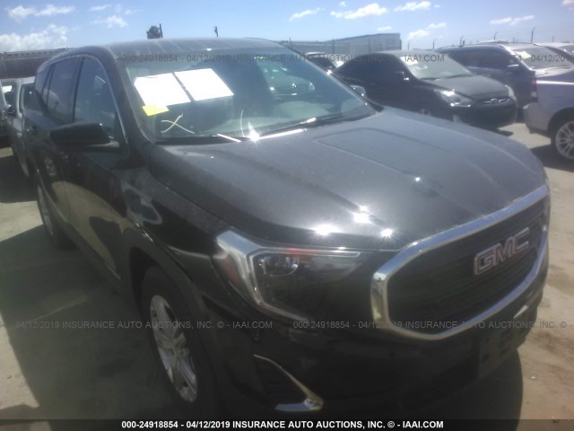 3GKALMEV8JL411422 - 2018 GMC TERRAIN SLE BLACK photo 1